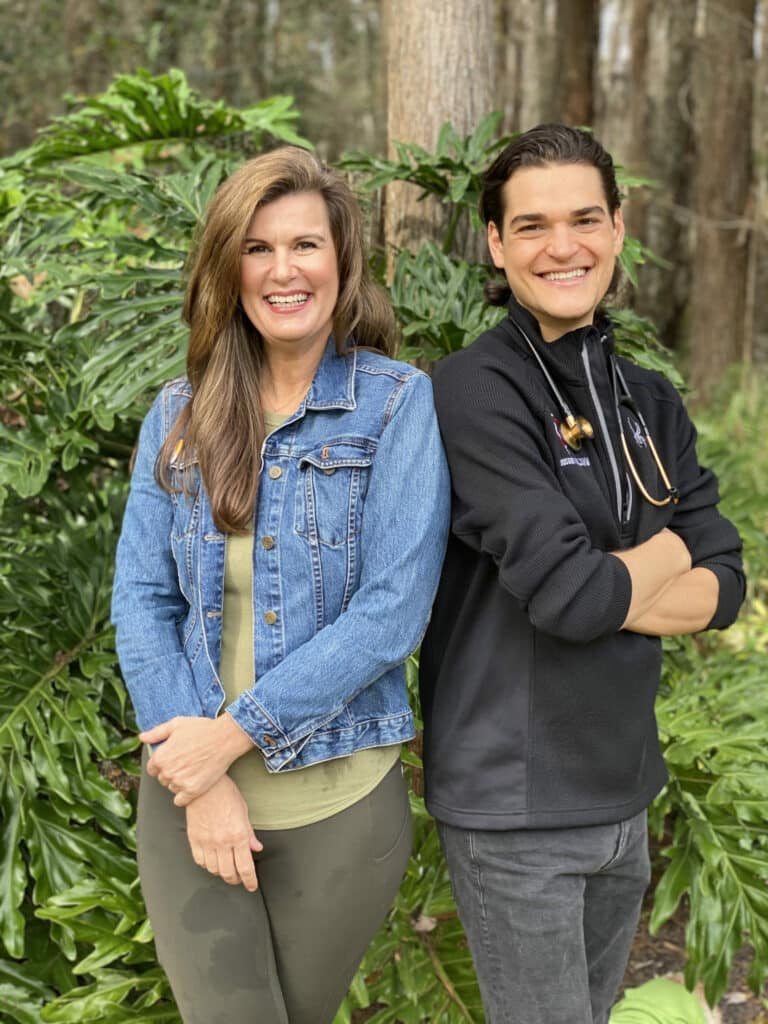 Dr. Zac Pilossoph and Angela Ardolino