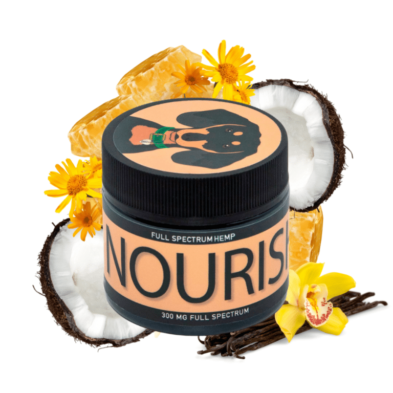 Nourish for dog paw protection