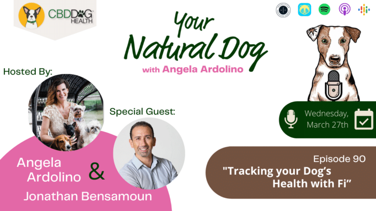 Tracking your dog's health with Fi founder Jonathan Bensamoun on Your Natural Dog Podcast with Angela Ardolino