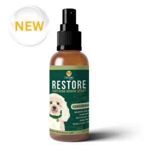 Restore CBD Deodorizing Spray - Full Spectrum Hemp Extract Dog Groom Spray – Hydrating & Refreshing Between Baths